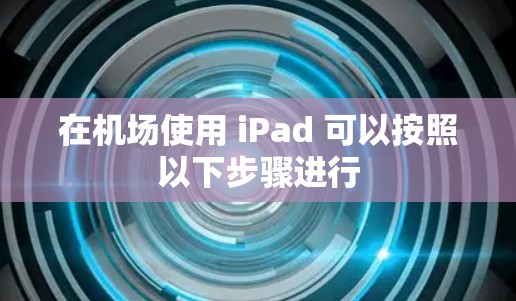 在机场使用 iPad 可以按照以下步骤进行 在机场使用 iPad 可以按照以下步骤进行