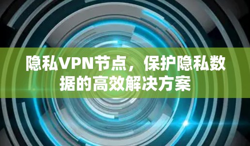 隐私VPN节点,保护隐私数据的高效解决方案 隐私VPN节点,保护隐私数据的高效解决方案
