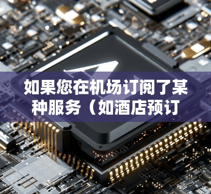 如果您在机场订阅了某种服务（如酒店预订、交通票或机场门票）后，发现订阅服务需要自动更新，这通常是因为机场提供的订阅服务需要实时更新以保持最新信息和价格。以下是可能的解决步骤