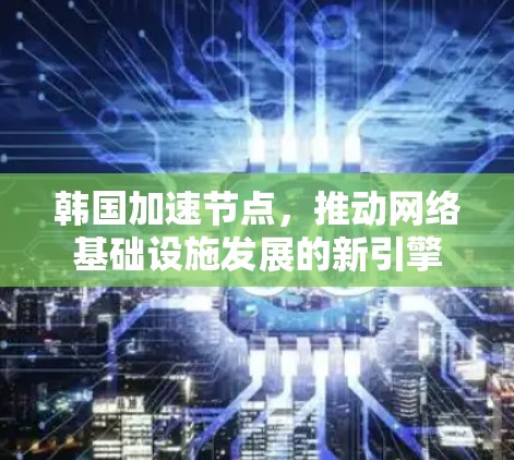 韩国加速节点，推动网络基础设施发展的新引擎