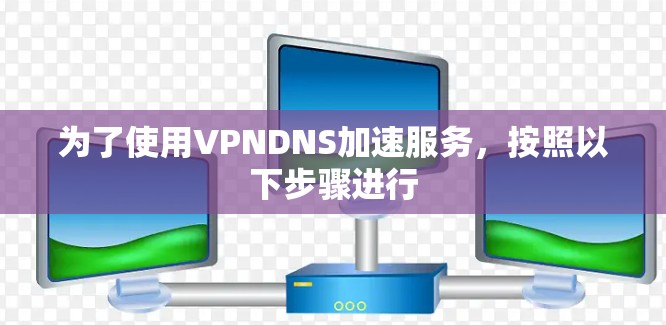 为了使用VPNDNS加速服务，按照以下步骤进行
