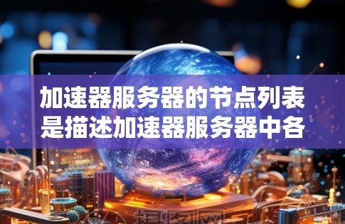 加速器服务器的节点列表是描述加速器服务器中各节点的详细信息。以下是各个节点的详细说明