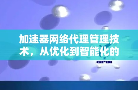 加速器网络代理管理技术，从优化到智能化的未来解决方案
