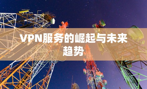 VPN服务的崛起与未来趋势