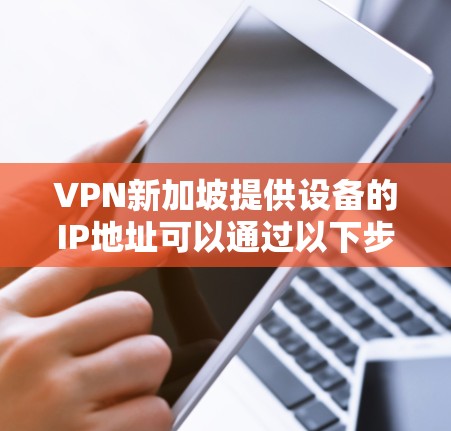 VPN新加坡提供设备的IP地址可以通过以下步骤获取