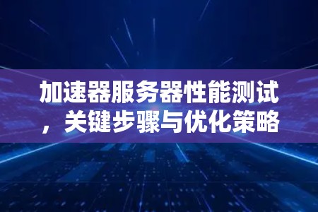 加速器服务器性能测试，关键步骤与优化策略