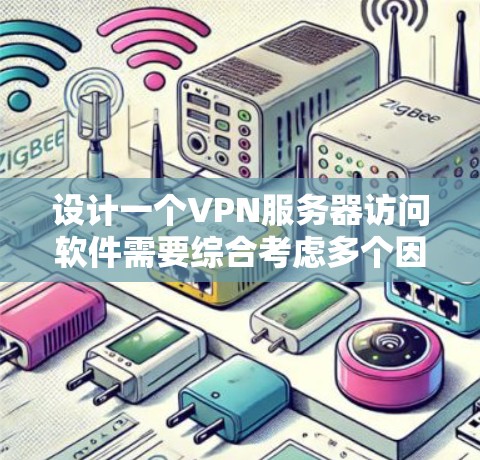 设计一个VPN服务器访问软件需要综合考虑多个因素，以下是一步步的指导