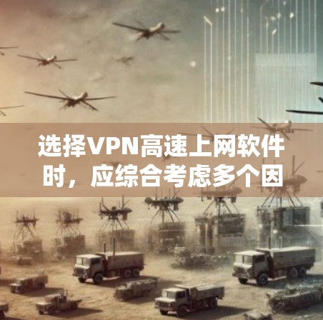 选择VPN高速上网软件时，应综合考虑多个因素，包括功能、配置、安全性以及平台的支持。以下是一些关键点的总结