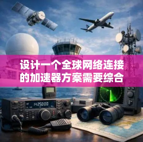 设计一个全球网络连接的加速器方案需要综合考虑多个因素，以确保在不同网络环境下的高效稳定运行。以下是对该方案的详细分析和建议