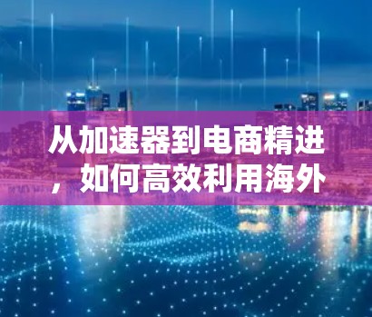 从加速器到电商精进，如何高效利用海外电商工具