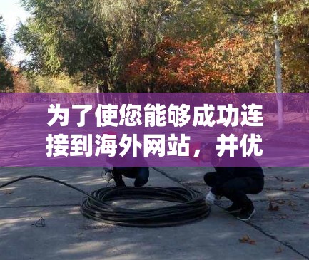 为了使您能够成功连接到海外网站，并优化您的网络体验，以下是一步步的指导