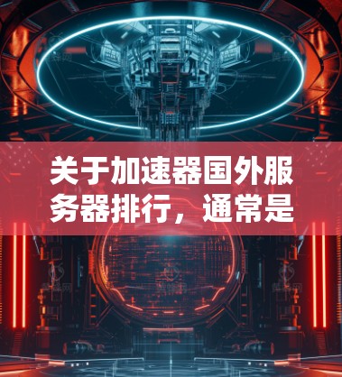 关于加速器国外服务器排行，通常是指游戏服务器的性能排名，主要基于以下几个指标