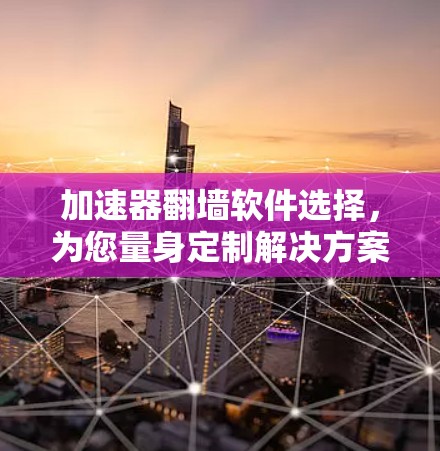 加速器翻墙软件选择，为您量身定制解决方案