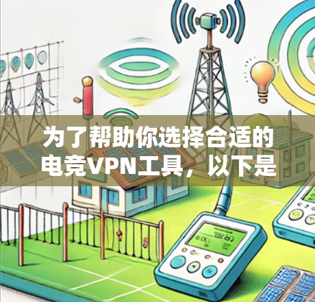 为了帮助你选择合适的电竞VPN工具，以下是一些可靠且适合你的推荐，每个工具都有其独特的优势和适用场景