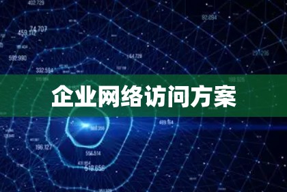 企业网络访问方案