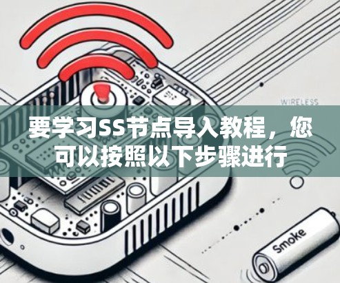 要学习SS节点导入教程，您可以按照以下步骤进行