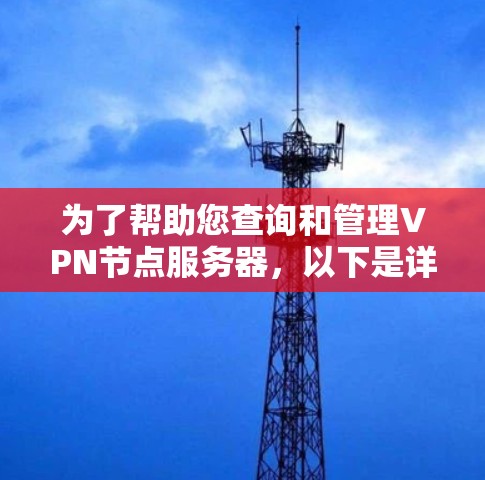 为了帮助您查询和管理VPN节点服务器，以下是详细的步骤和建议