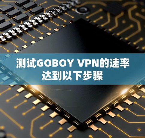 测试GOBOY VPN的速率达到以下步骤