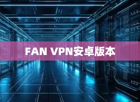 FAN VPN安卓版本 FAN VPN安卓版本